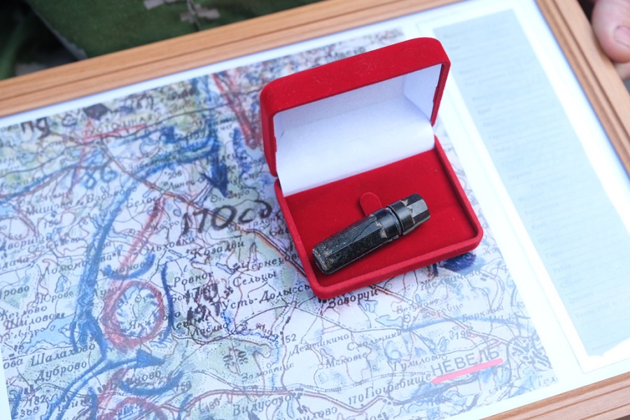 В Прикамье правнучке бойца передали медальон деда, который погиб в годы Великой Отечественной