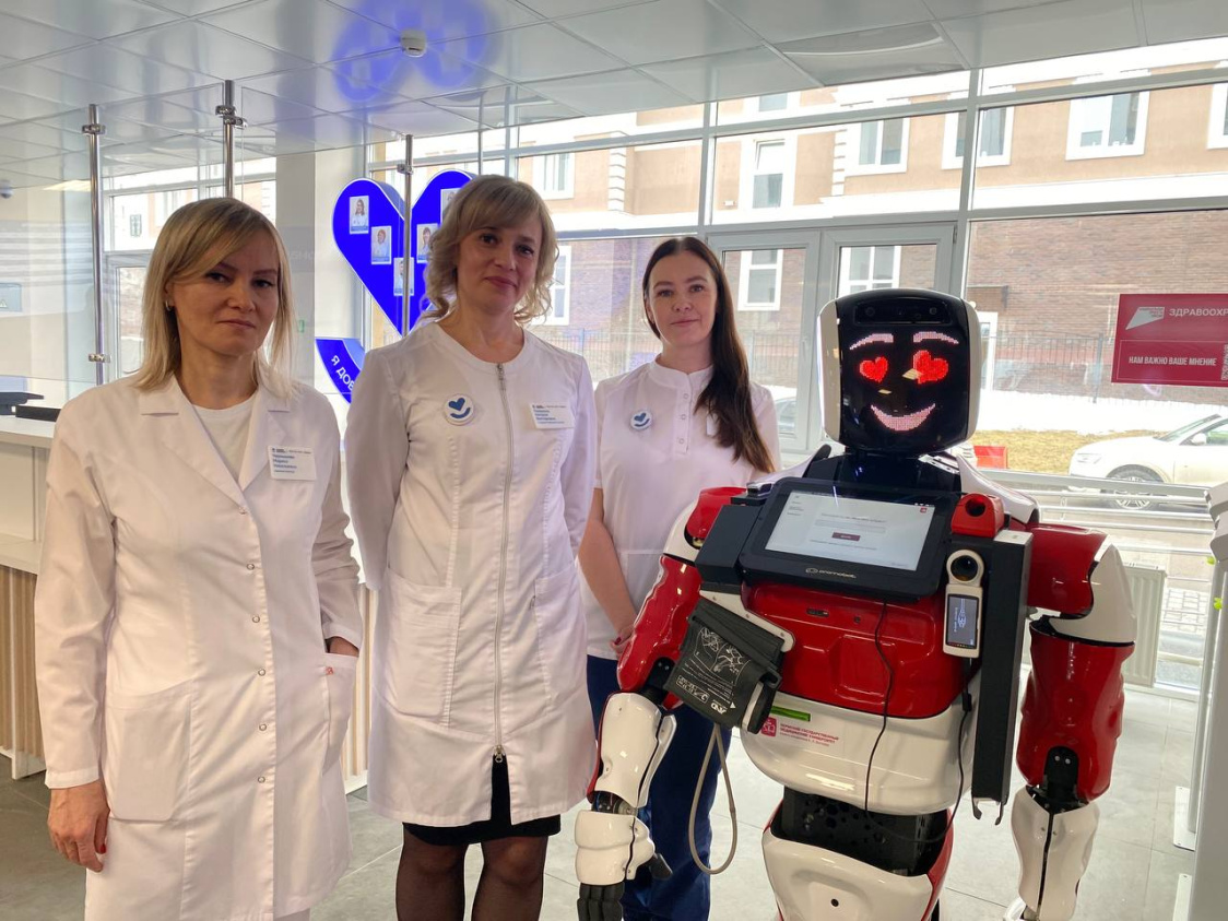 В Городской клинической больнице Перми начал работать робот-диагност