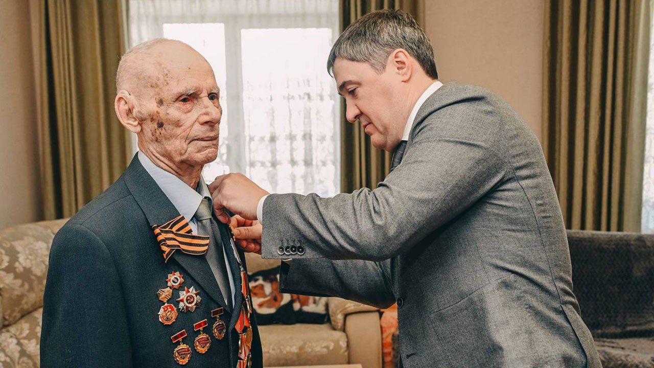 ​Прикамский ветеран Великой Отечественной войны Виктор Кривашов отметил 100-летний юбилей