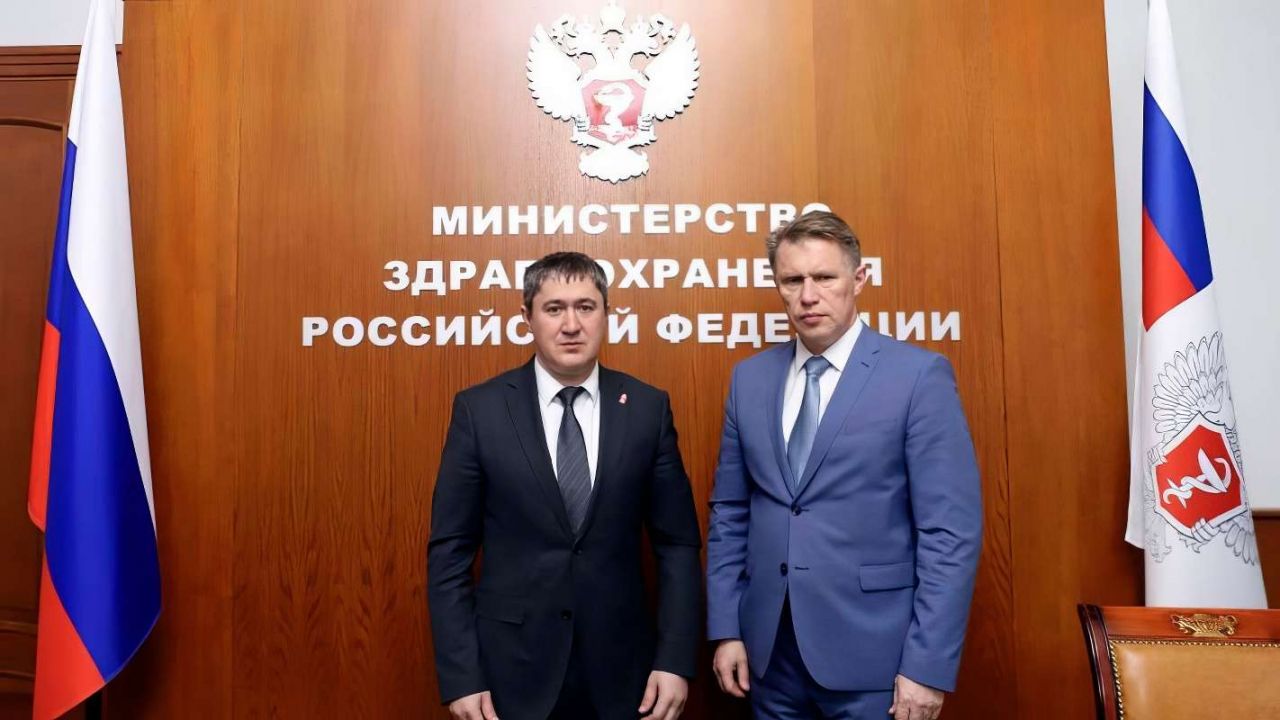 Глава Прикамья обсудил с министром здравоохранения РФ развитие медицины в регионе 