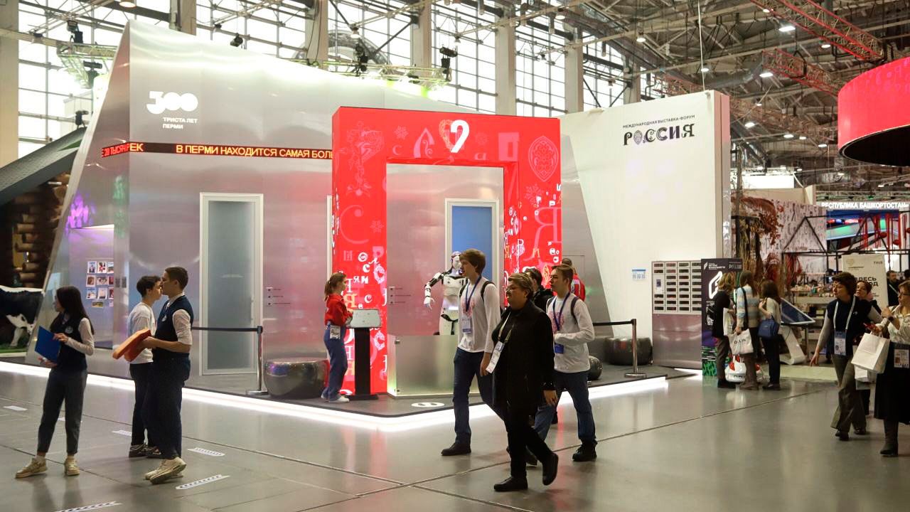Стенд Пермского края с выставки «Россия» привезут в Пермь
