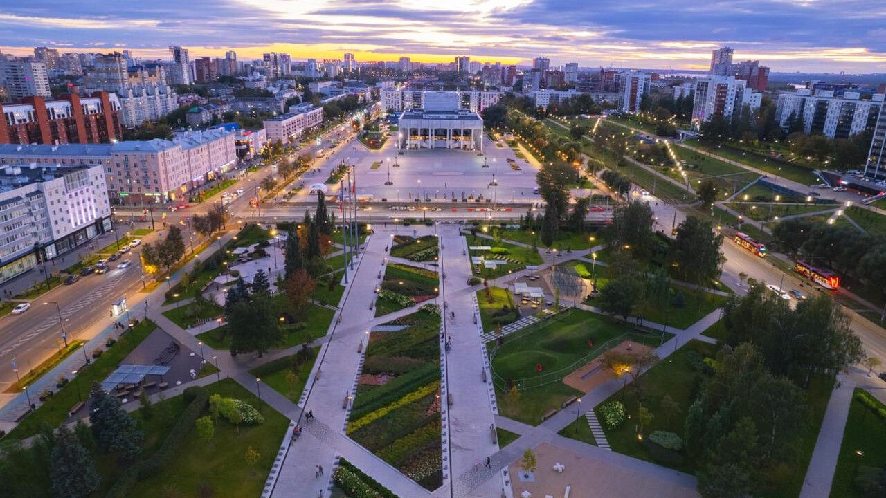 Продолжается обновление общественных пространств в Перми