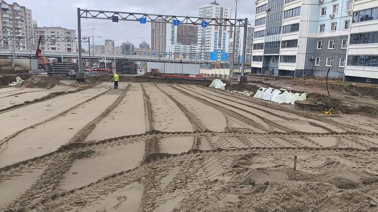 ​Реконструкция улицы Карпинского в Перми подходит к концу