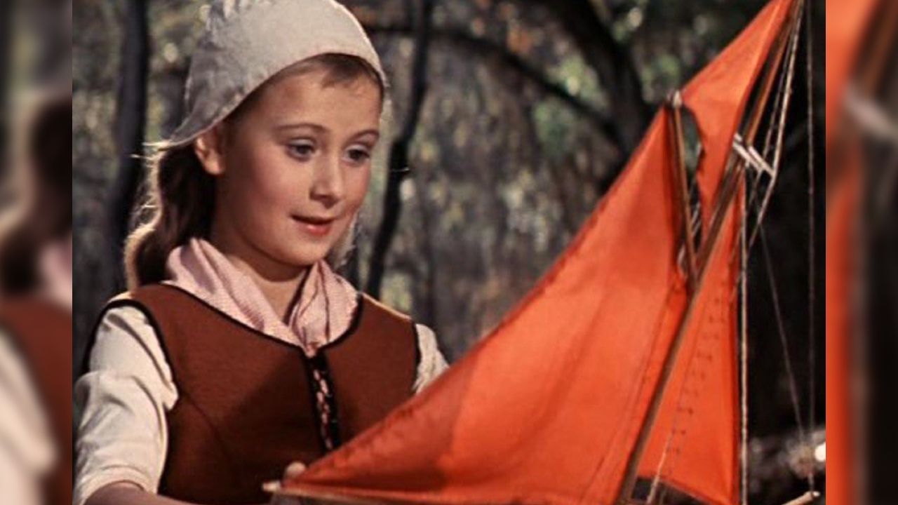 Кадр из к/ф «Алые паруса» (1961), СССР. Режиссер Алексндр Птушко.
