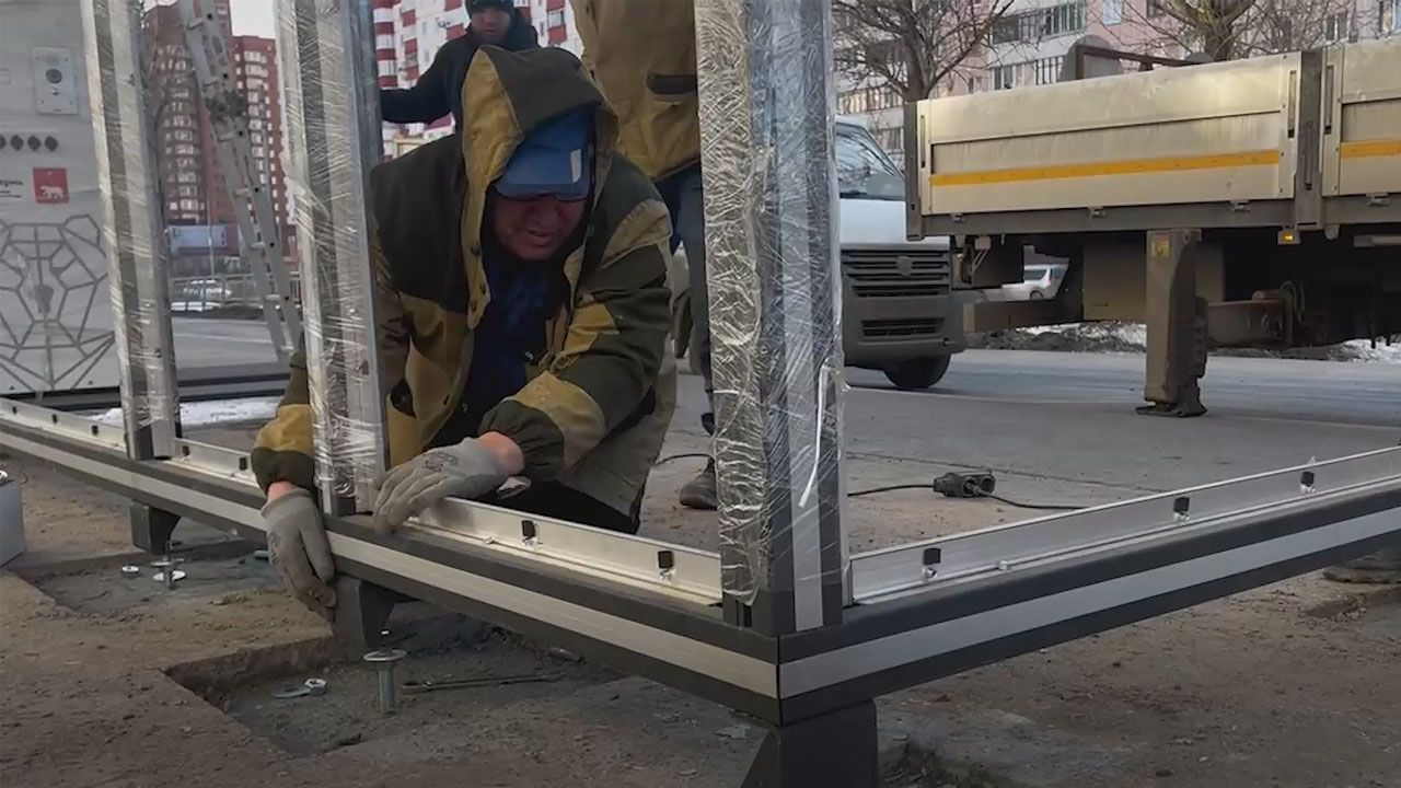 ​В Перми заменят шесть остановок общественного транспорта