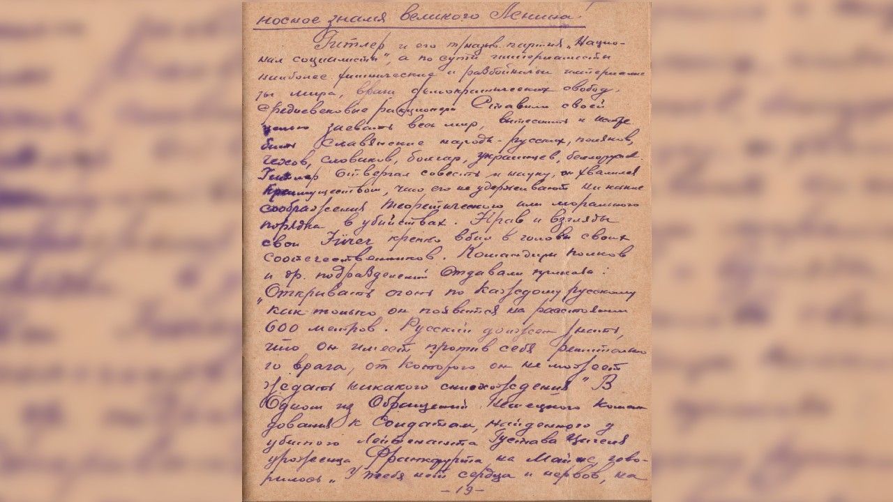 Дневники пермского чекиста:  Степан Болотов о Гитлере