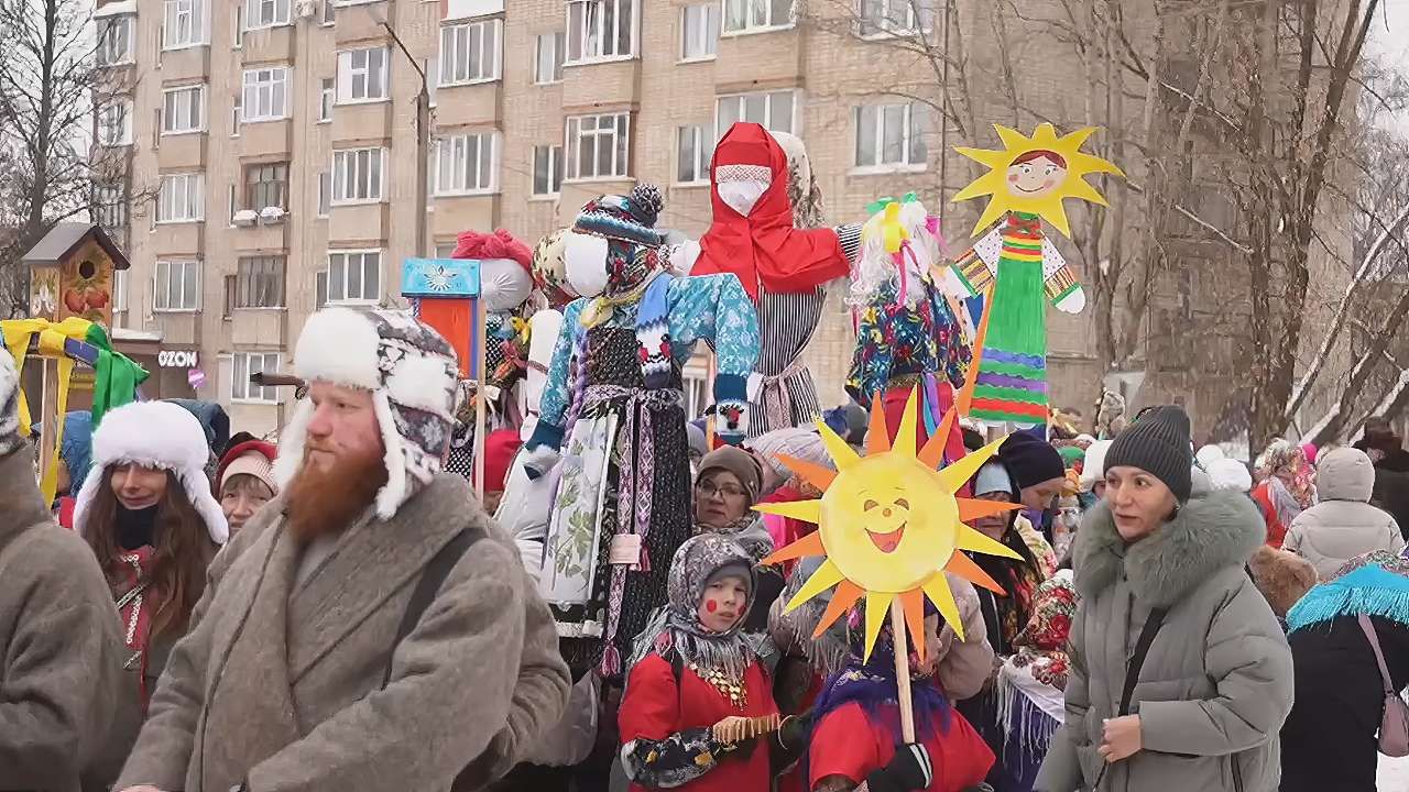 Масленичными гуляниями в Кудымкаре открылись основные торжества в честь 100-летия Коми-Пермяцкого округа