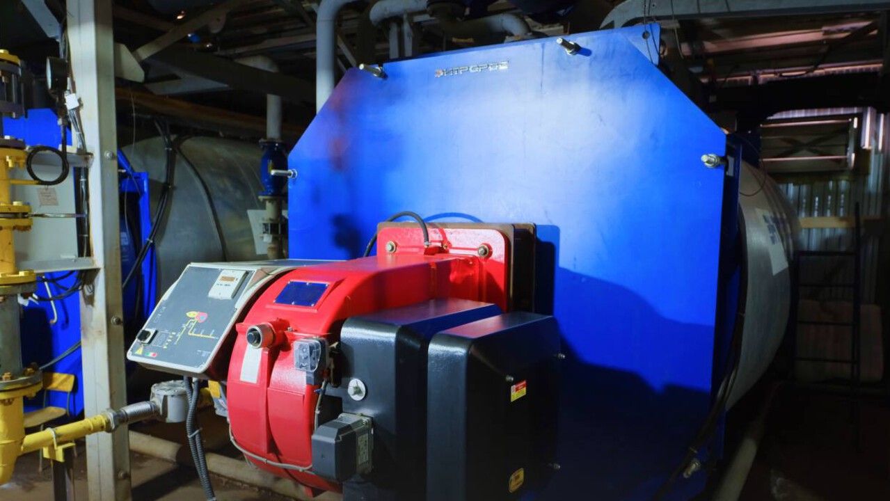 В поселке Теплая Гора введен в эксплуатацию котел №2