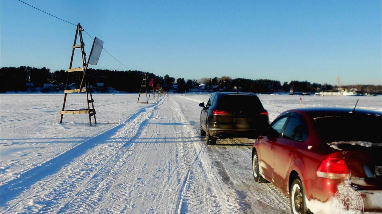 ​В Пермском крае из-за погодных условий временно закрыта еще одна ледовая переправа