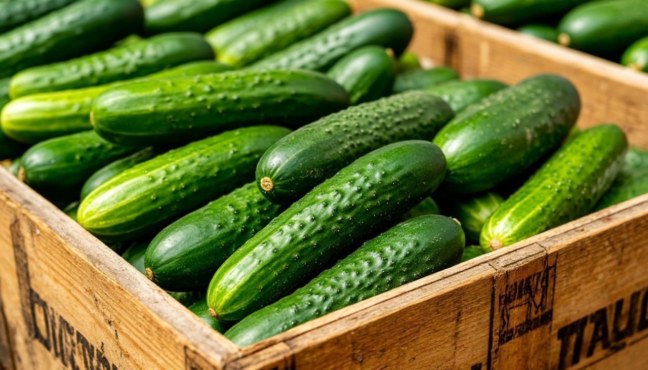 ​Ввоз свежих огурцов из Казахстана в Прикамье вырос более чем в четыре раза