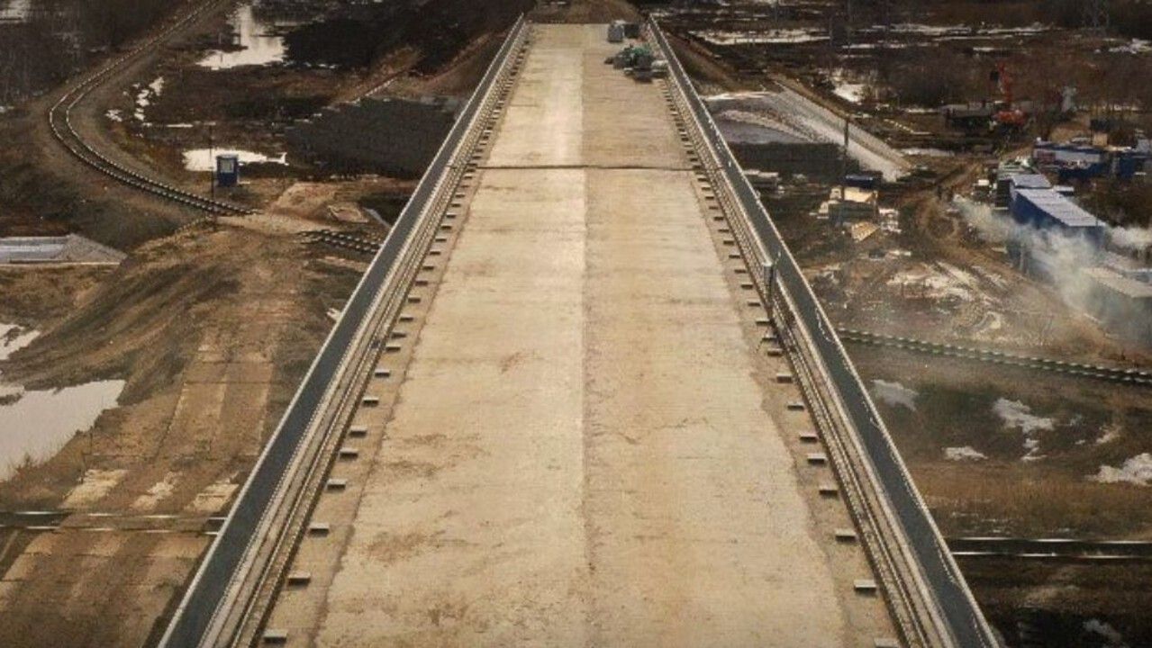 ​Строительство нового выезда с промышленного узла «Осенцы» в Перми вышло на финальную стадию