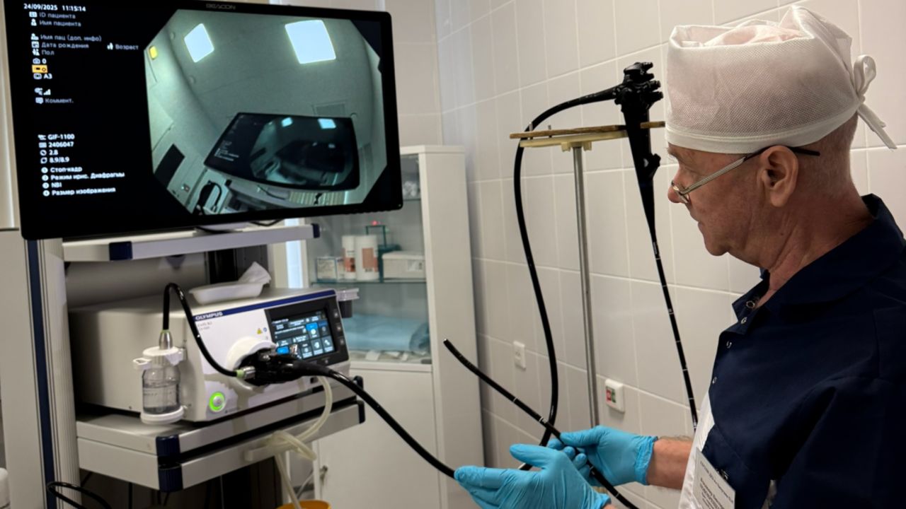 В пермскую Детскую клиническую больницу им. Пичугина поставлен аппарат видеогастроскопии