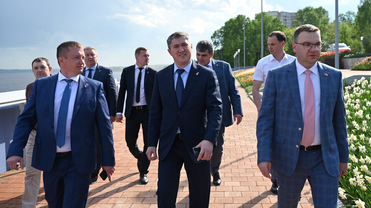 За пять лет в Пермском крае реконструированы и благоустроены 18 набережных