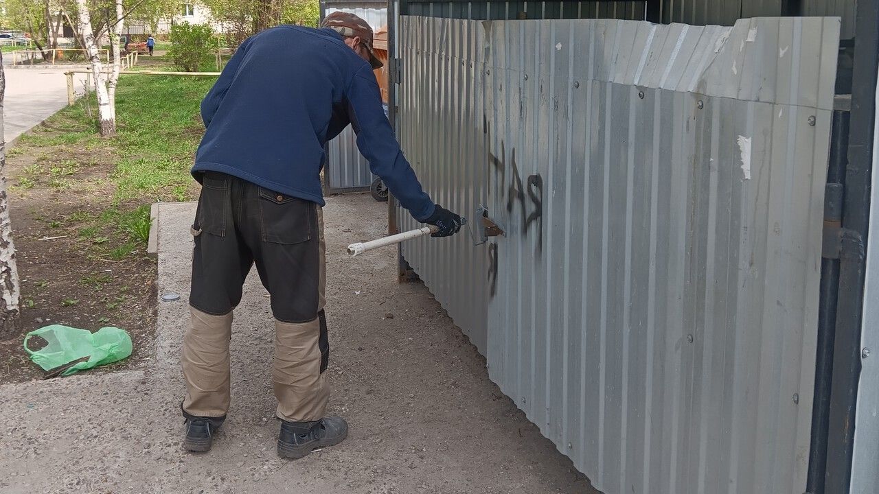 В Перми за первую половину января 2026 года устранено 65 незаконных граффити