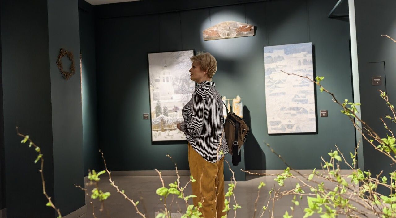 В центральном выставочном зале Перми зазвучали голоса «Вятского диалекта»