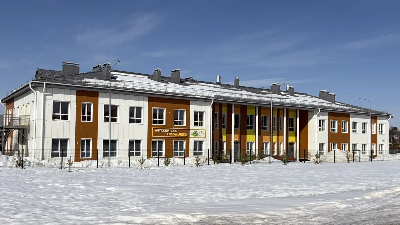 В Очере готов новый детский сад на 120 человек