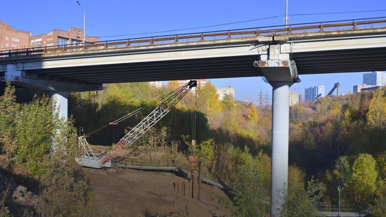 В Перми начато строительство второй очереди моста через реку Егошиху