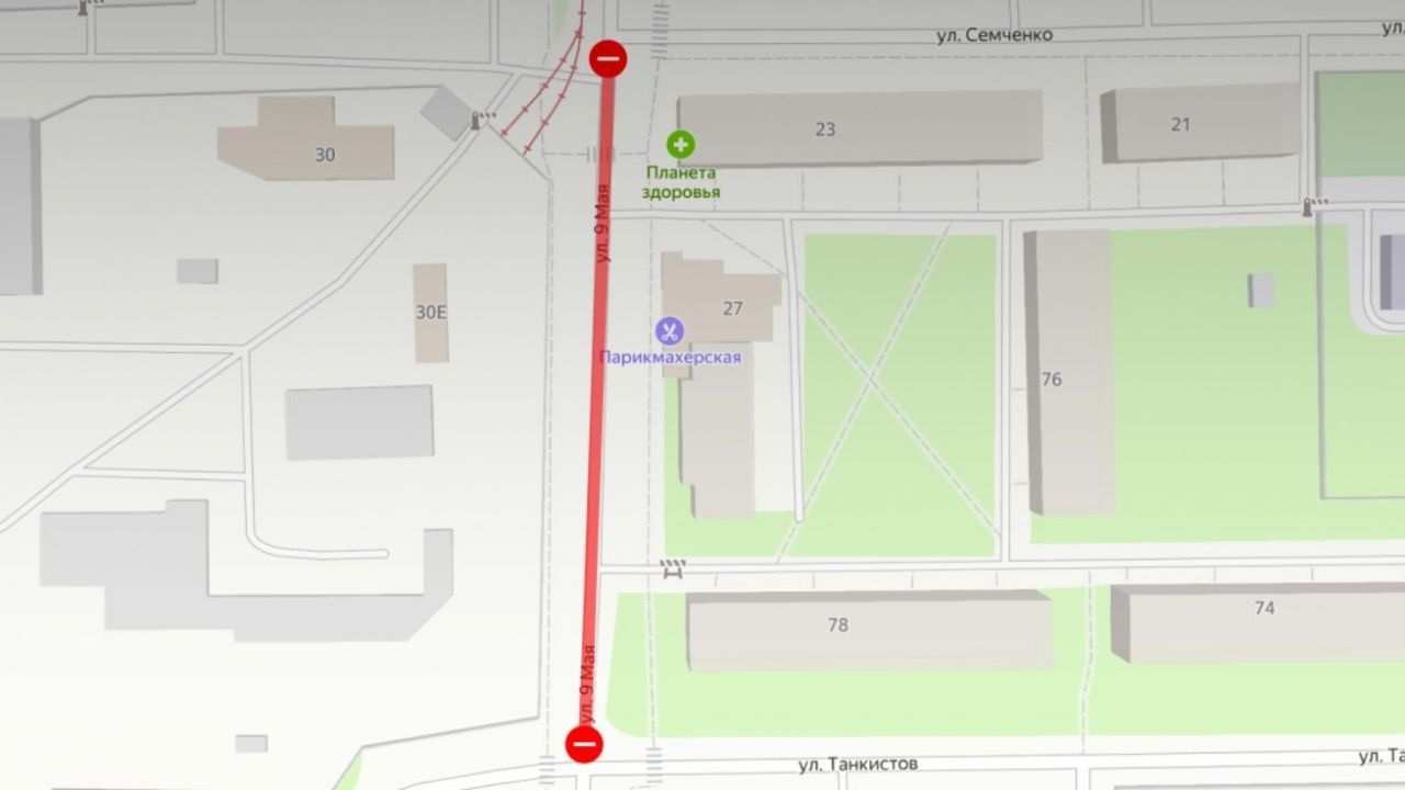 Схема: Минтранс Прикамья