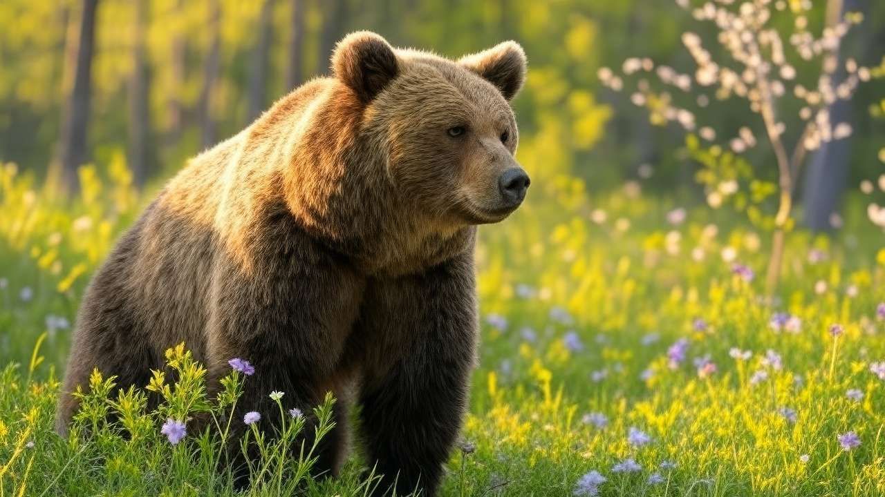 С 1 апреля по 31 мая в Пермском крае проводится охота на бурого медведя