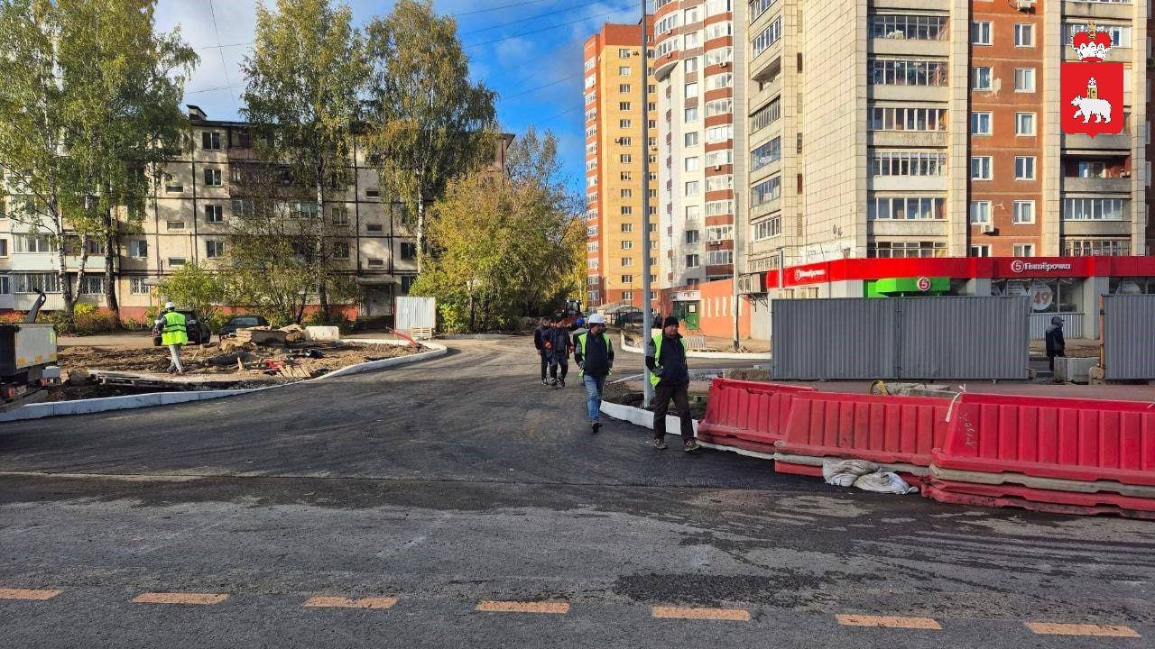 Открыт новый выезд на улицу Крисанова с Данилихинской