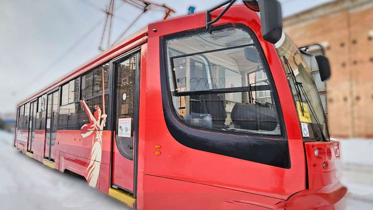 По Перми будет курсировать общественный транспорт с символикой 80-летия Великой Победы