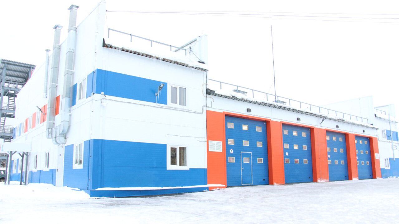 В Чердынском округе начал работу новый современный пожарно-спасательный комплекс