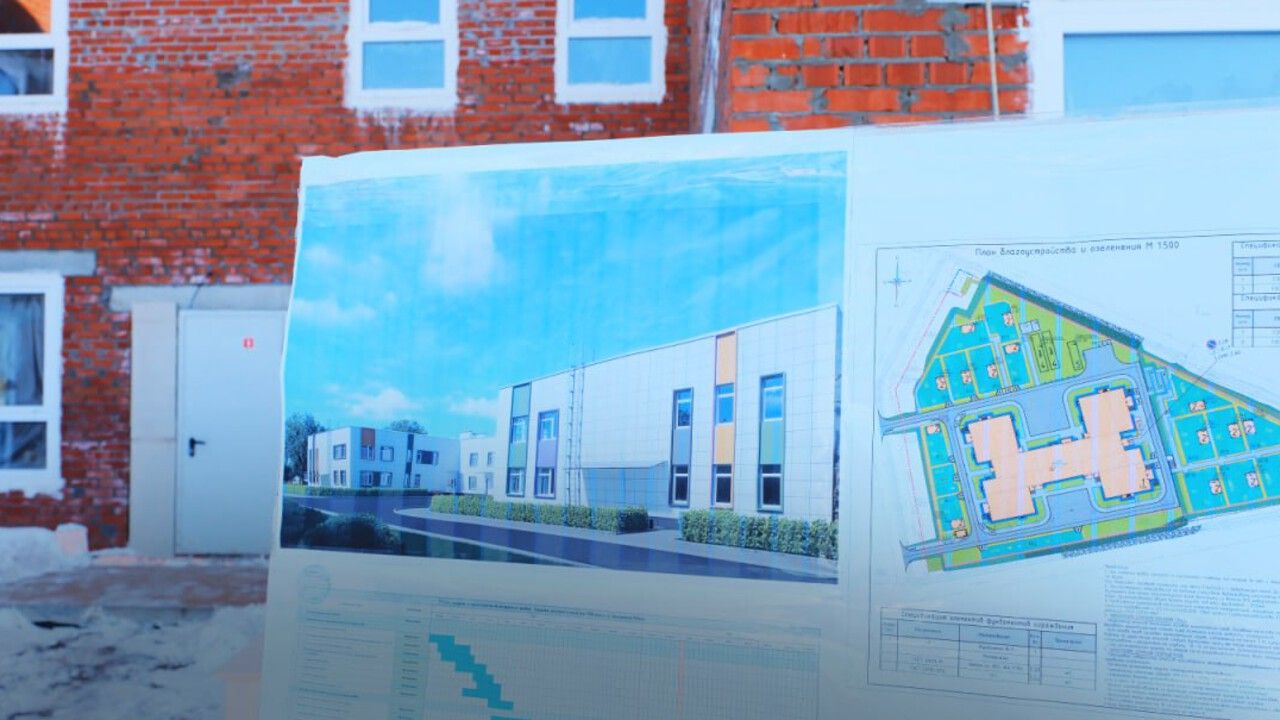 ​В деревне Большая Мось возвели коробку будущего детского сада