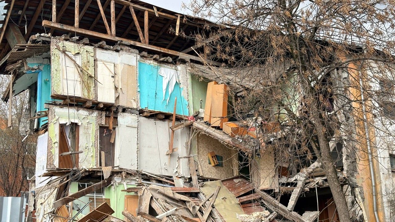 ​Начался демонтаж обрушившегося дома на Чкалова, 38 в Перми