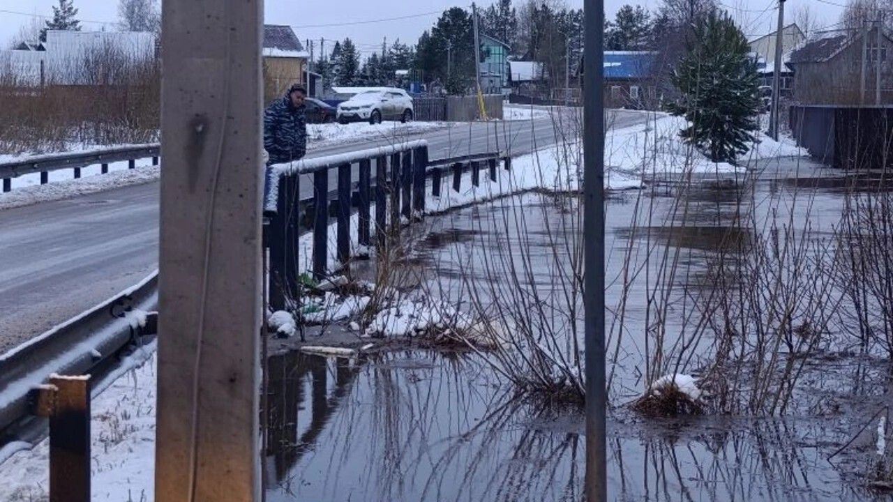 ​Уже более 50 участков подтопило в поселке Ласьва Краснокамского округа