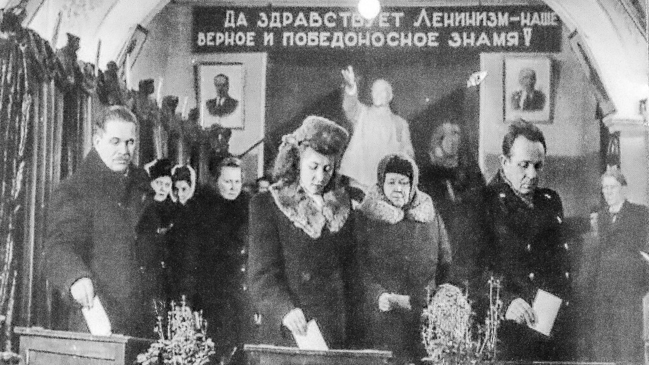 Выборы в Верховный Совет РСФСР на молотовском (пермском) избирательном участке № 47 в 1951 году. Фото: ПермГАСПИ