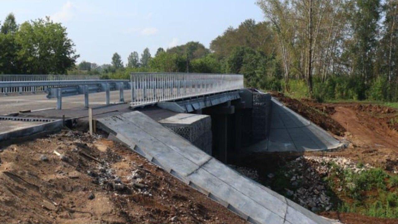 ​В Зюкайке капремонт моста на улице Набережной выполнен на 93%