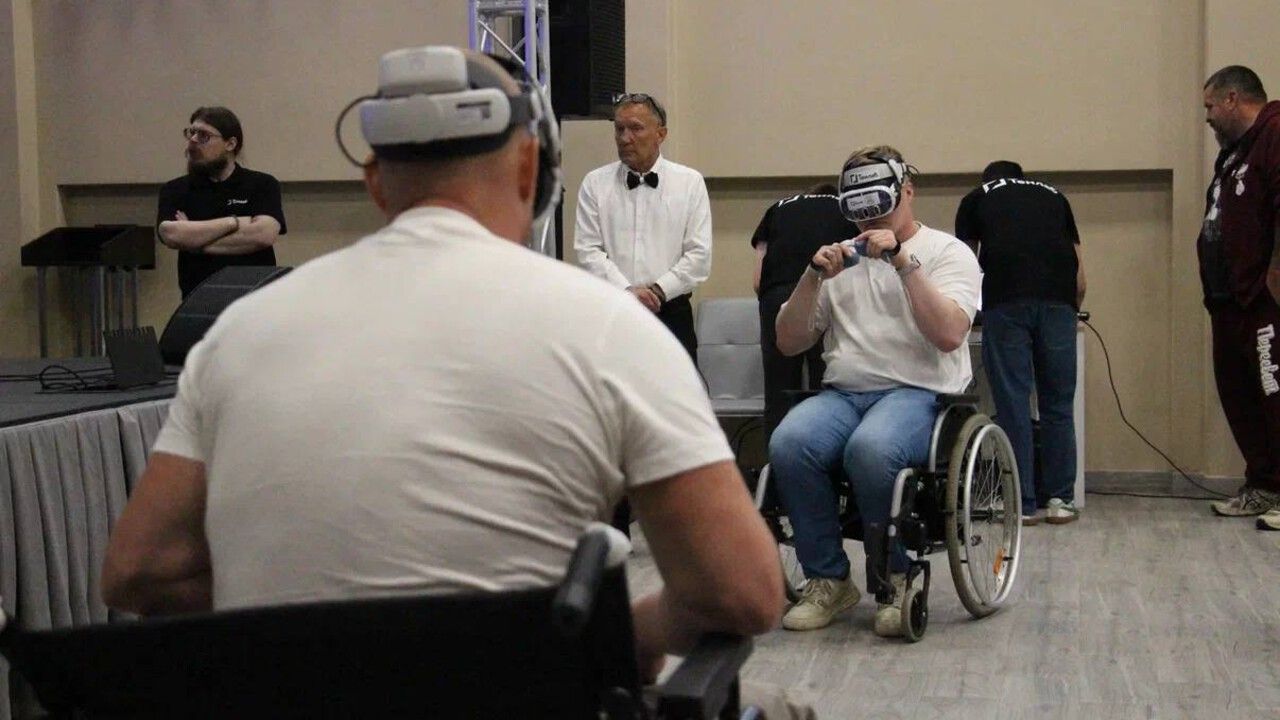 ​Бойцы СВО в Перми участвуют в VR-соревнованиях по боксу 