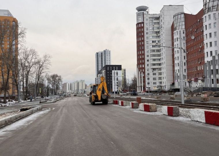 ​Техническое открытие движения по улице Карпинского в Перми запланировано на 7 декабря