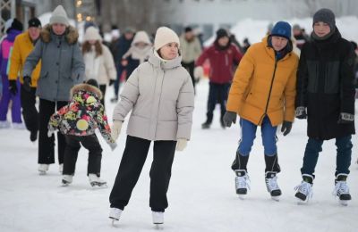Одним из самых посещаемых катков Перми стал «Экспо-каток»