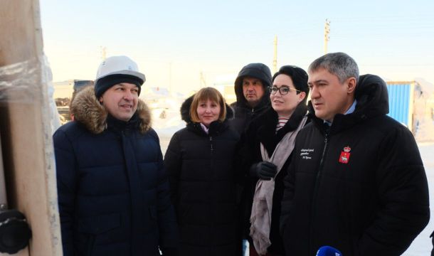 В деревне Большая Мось продолжается строительство нового детского сада