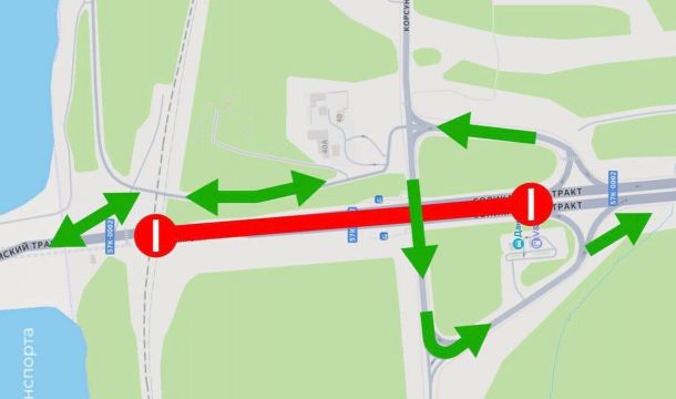 Ночью в Прикамье перекроют участок путепровода Пермь-Березники 