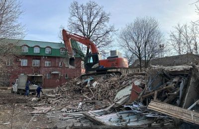 В Перми за ноябрь снесли 23 аварийных дома в разных районах города