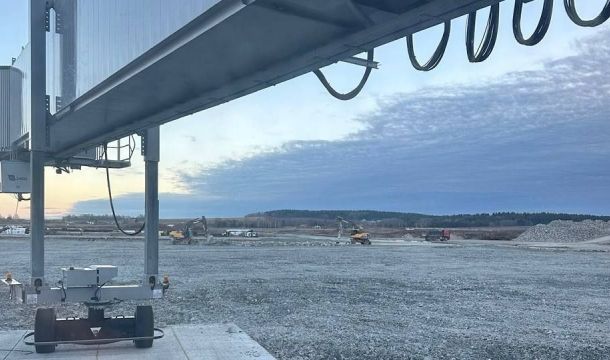 ​В пермском аэропорту началась реконструкция инфраструктуры, которая позволит запустить телетрапы