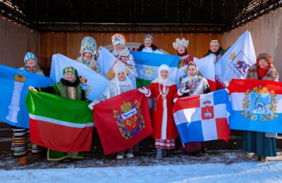 Пермский край принял участие в установлении рекорда России на слете послов гостеприимства