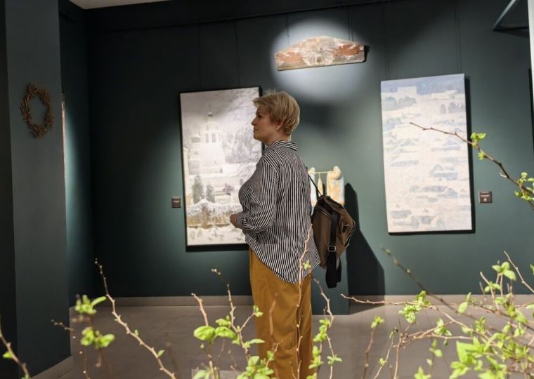 В центральном выставочном зале Перми зазвучали голоса «Вятского диалекта»