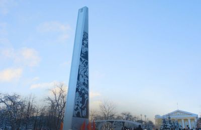 В Прикамье открыли стелу «Лысьва — город трудовой доблести»