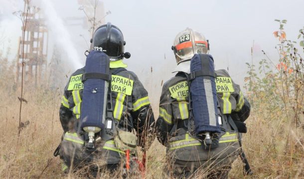 За сутки в Прикамье потушили 10 пожаров
