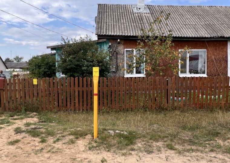 ​В деревне Ивукова Кудымкарского округа построили новые газовые сети