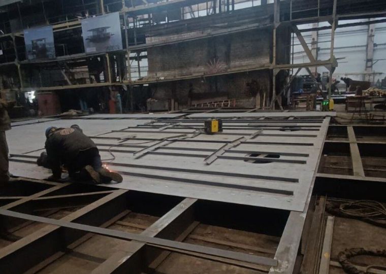 Модульный причал для Осы готов на 50%