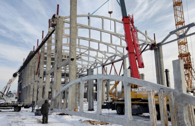В Перми возводят современный складской комплекс