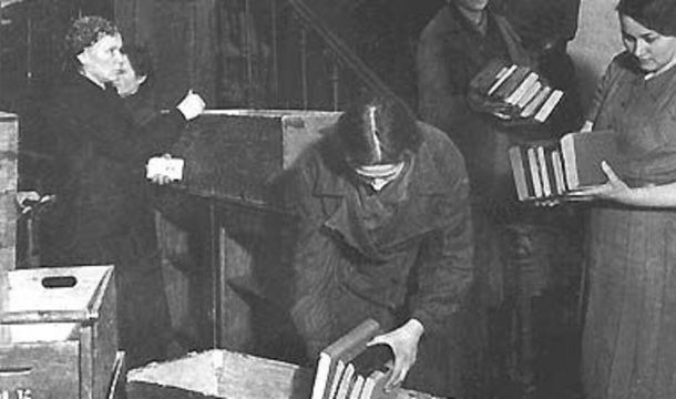 Как во время войны фонды главной библиотеки страны оказались в Перми