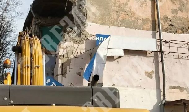 ​После частичного обрушения дома на Чкалова в Перми застройщик усилит контроль за расселяемыми зданиями