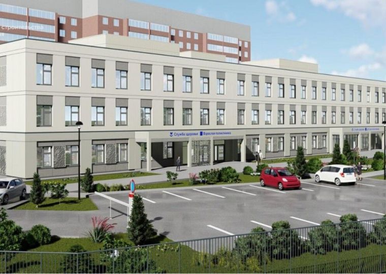 ​Разработана архитектурная концепция новой поликлиники в микрорайоне Вышка-2