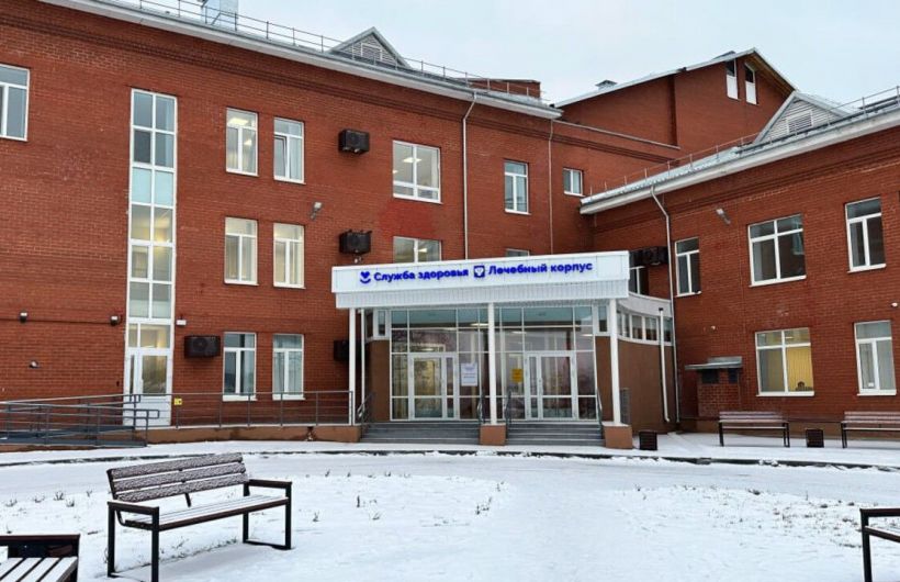 ​В Юрле завершили долгострой и открыли современный лечебный корпус с поликлиникой