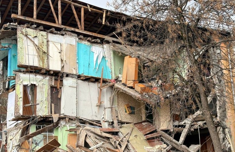 ​Начался демонтаж обрушившегося дома на Чкалова, 38 в Перми